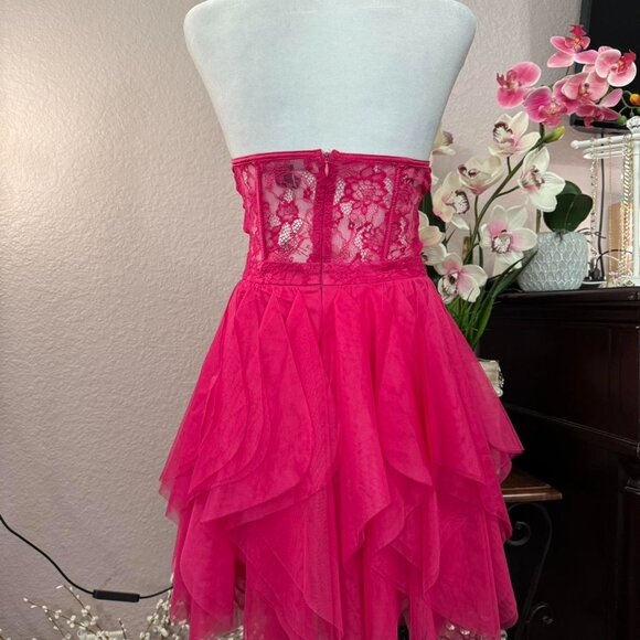 Forever 21 Women's Pink Dress - Picture 3 of 5